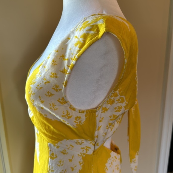 Anthropologie Maeve Pineapple Midi Dress • Size 2 - Picture 9 of 14